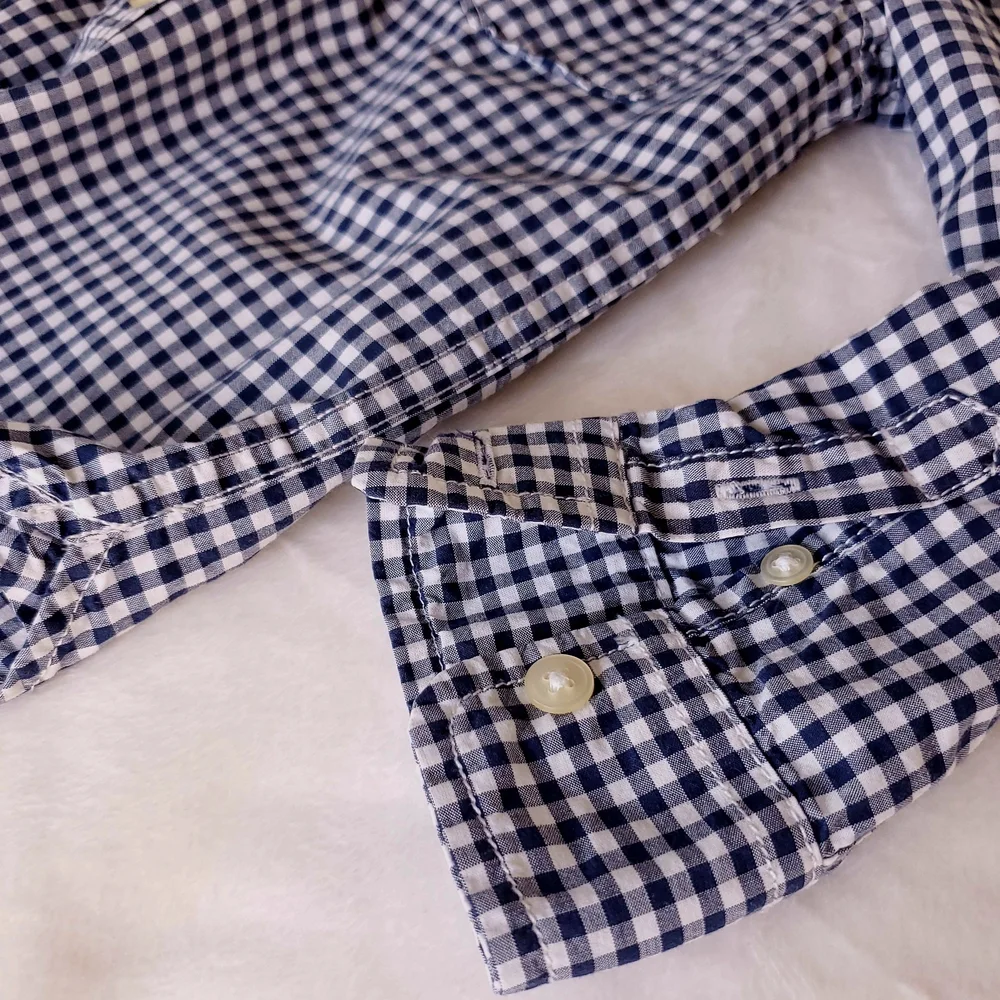 GAP Classic Checkered Button-Up Shirt